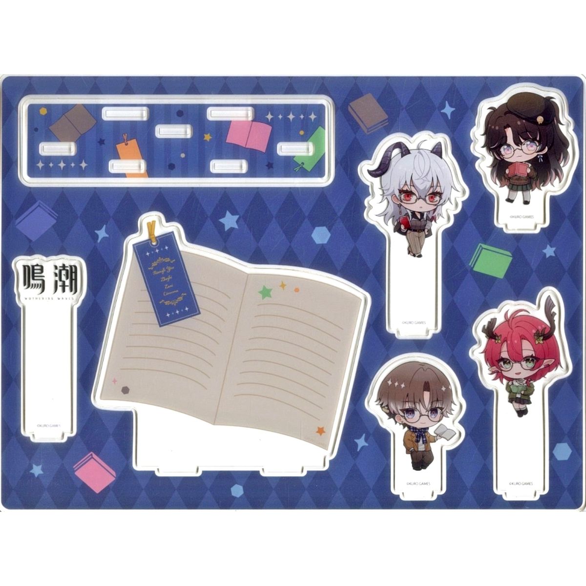 Group Wuthering Waves x BOOKOFF Collab Acrylic Diorama Original Mini Character [USED]