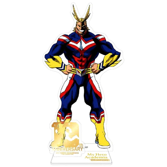 All Might A My Hero Academia 10th Anniversary Acrylic Stand [USED]