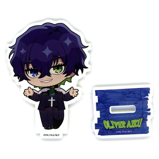 Oliver Aiku Blue Lock in JOYPOLIS 3 Trading Mini Acrylic Stand [USED]