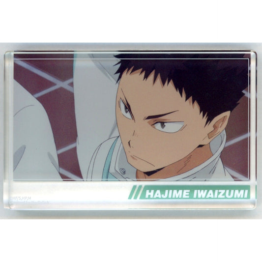 Hajime Iwaizumi B Scene Shot Acrylic Block 1st Wave Haikyu!! China Limited [USED]