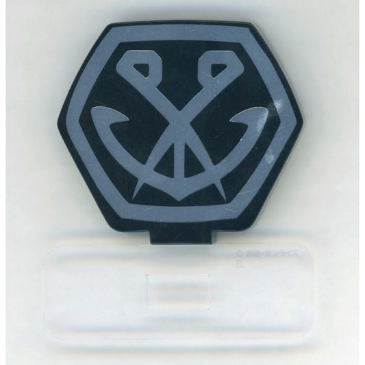 Pirate Corps Mark Black Acrylic Logo Display EX Gundam Reconguista in G [USED]