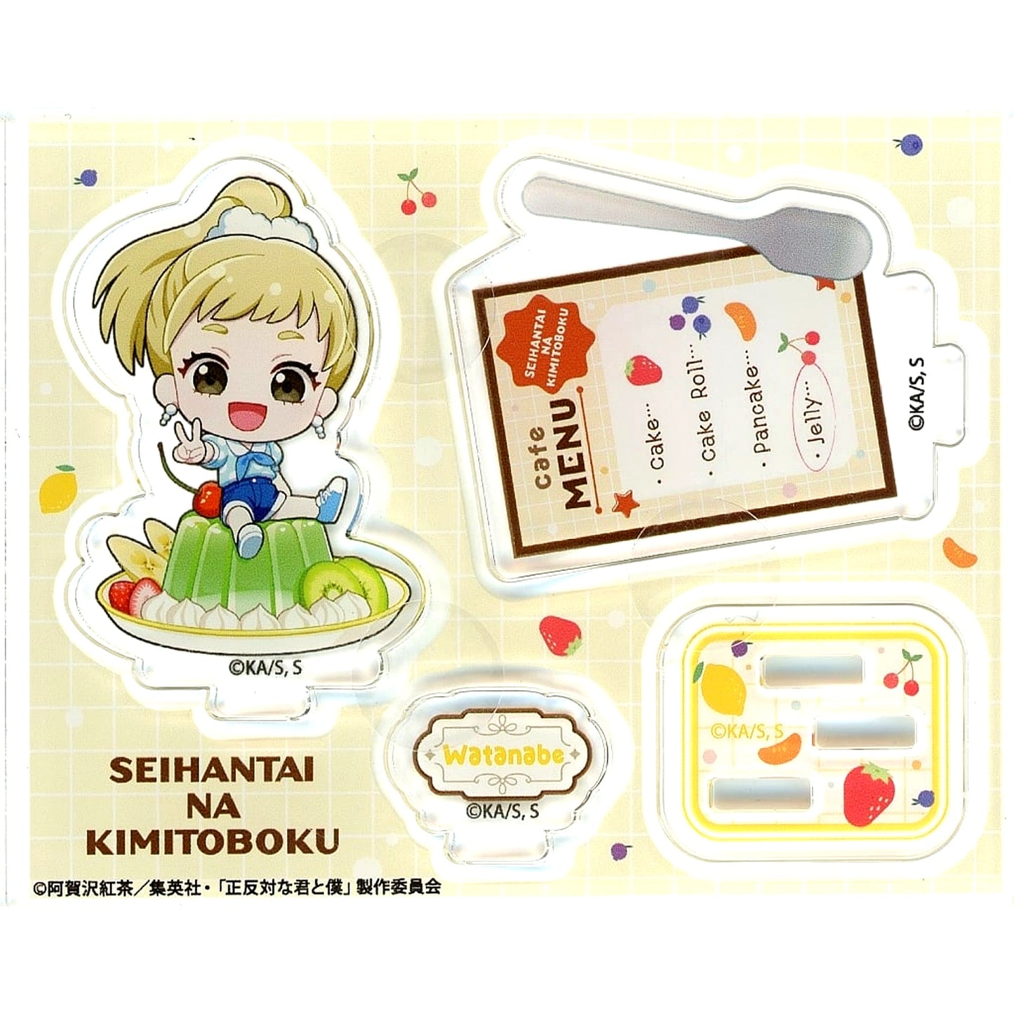 Manami Watanabe C-7 Prize Acrylic Diorama Kuji Mate TV Anime You and I Are Polar Opposites [USED]