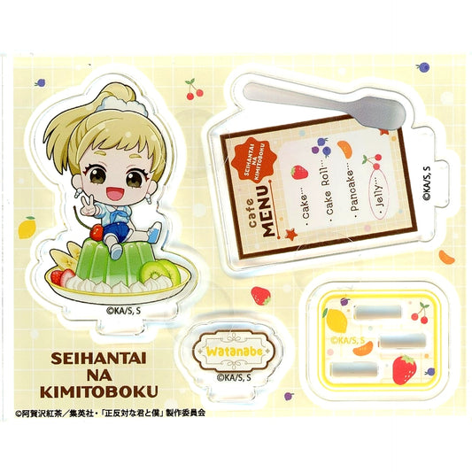 Manami Watanabe C-7 Prize Acrylic Diorama Kuji Mate TV Anime You and I Are Polar Opposites [USED]