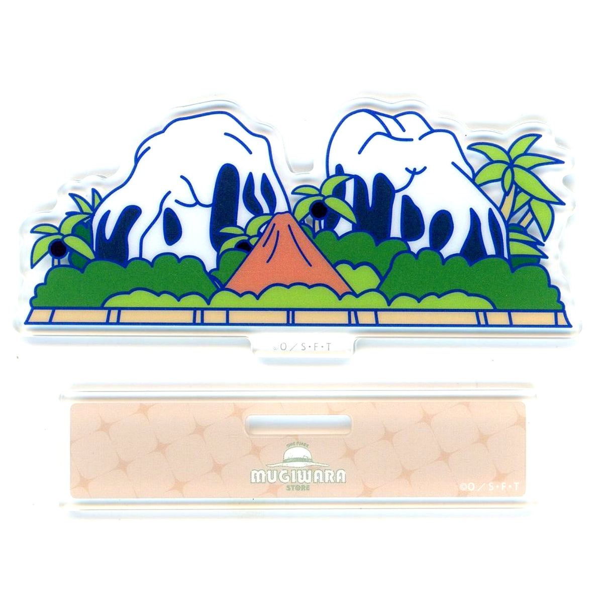 Little Garden Acrylic Stand Collection ONE PIECE MUGIWARA STORE HARAJUKU [USED]