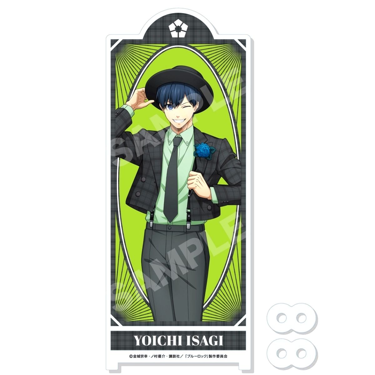 Yoichi Isagi Blue Lock Folding Screen Style Rock Dance ver. Acrylic Stand [USED]