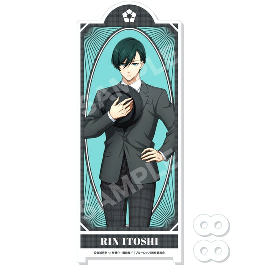 Rin Itoshi Blue Lock Folding Screen Style Rock Dance ver. Acrylic Stand [USED]