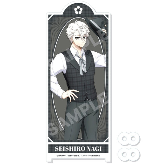 03. Seishiro Nagi Folding Screen Style Acrylic Stand Lock Dance ver. Blue Lock [USED]