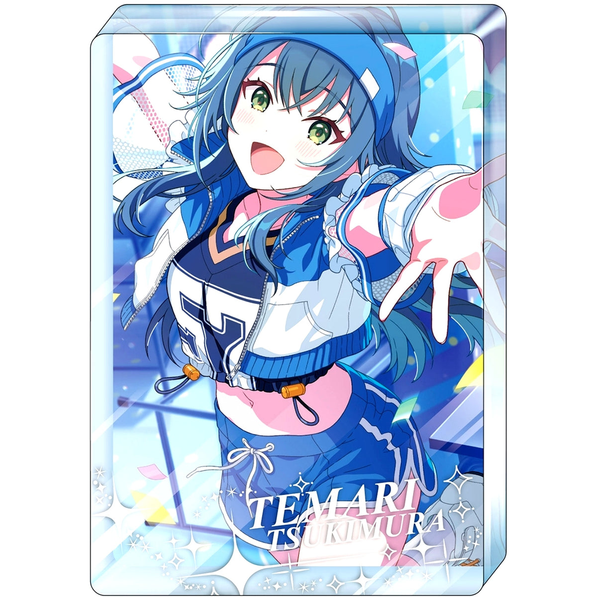 Temari Tsukimura Ver. Acrylic Item Ganbare Go Gakuen iDOLM@STER [USED]