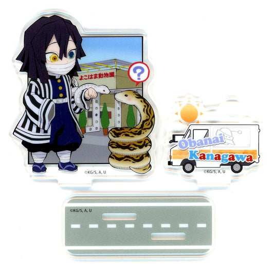 Obanai Iguro Demon Slayer: Kimetsu no Yaiba ufotable Cafe TO GO -47 Complete Journey- Kanagawa Random Acrylic Stand [USED]