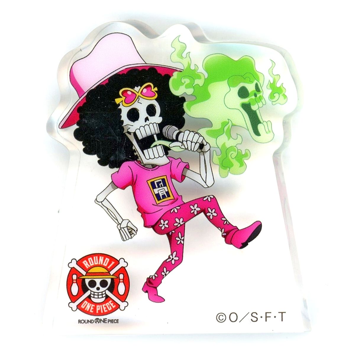 Brook One Piece x ROUND1 Original Acrylic Block [USED]