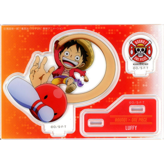 Monkey D. Luffy Original Acrylic Stand One Piece x ROUND1 [USED]