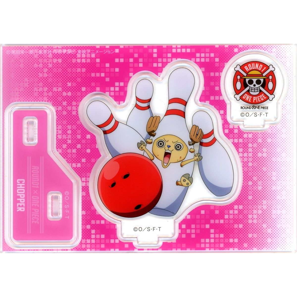 Tony Tony Chopper Original Acrylic Stand One Piece x ROUND1 [USED]