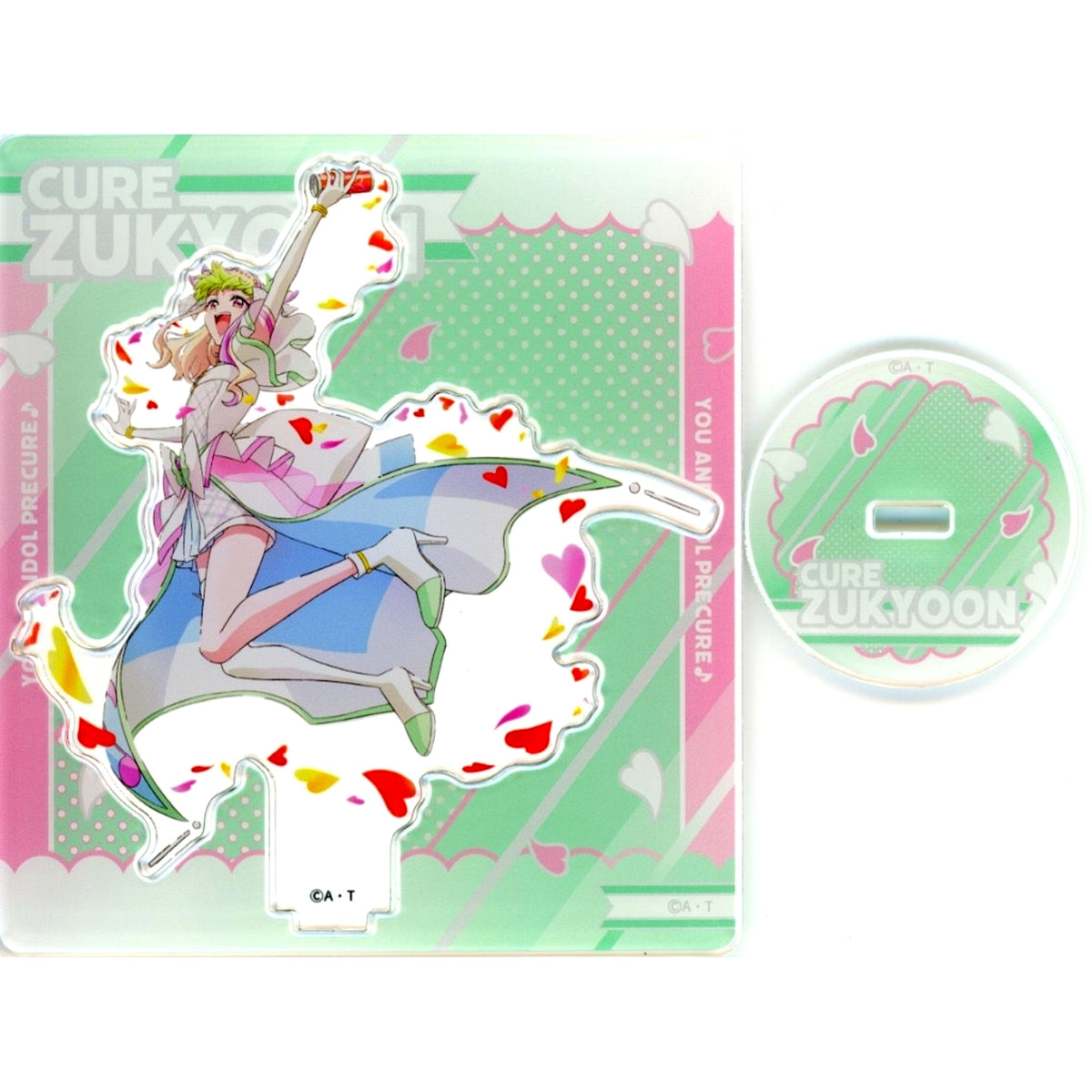 Cure Zukyun Special Visual Acrylic Stand You and Idol Precure Kimi to Idol PreCure: Dream Stage [USED]