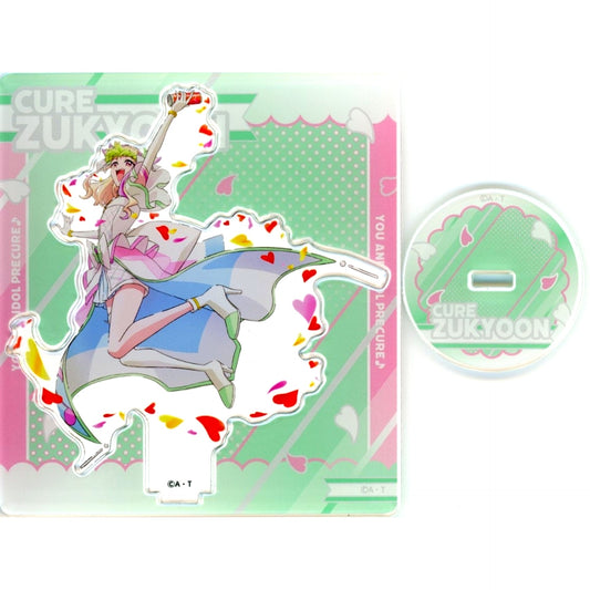 Cure Zukyun Special Visual Acrylic Stand You and Idol Precure Kimi to Idol PreCure: Dream Stage [USED]