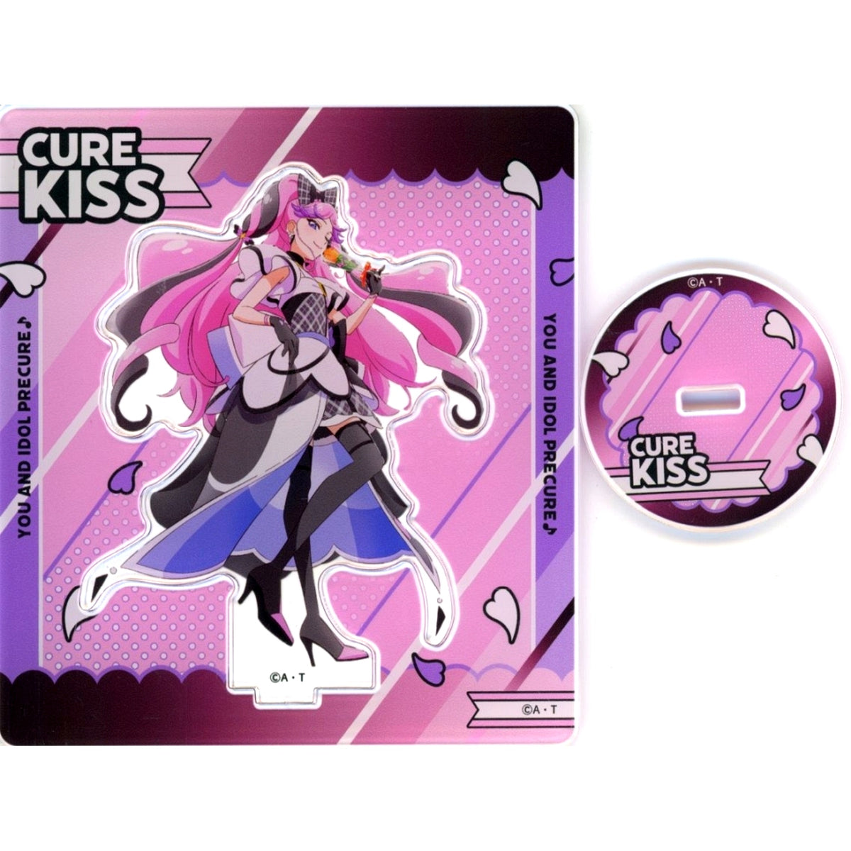 Cure Kiss Special Visual Acrylic Stand You and Idol Precure Kimi to Idol PreCure: Dream Stage [USED]