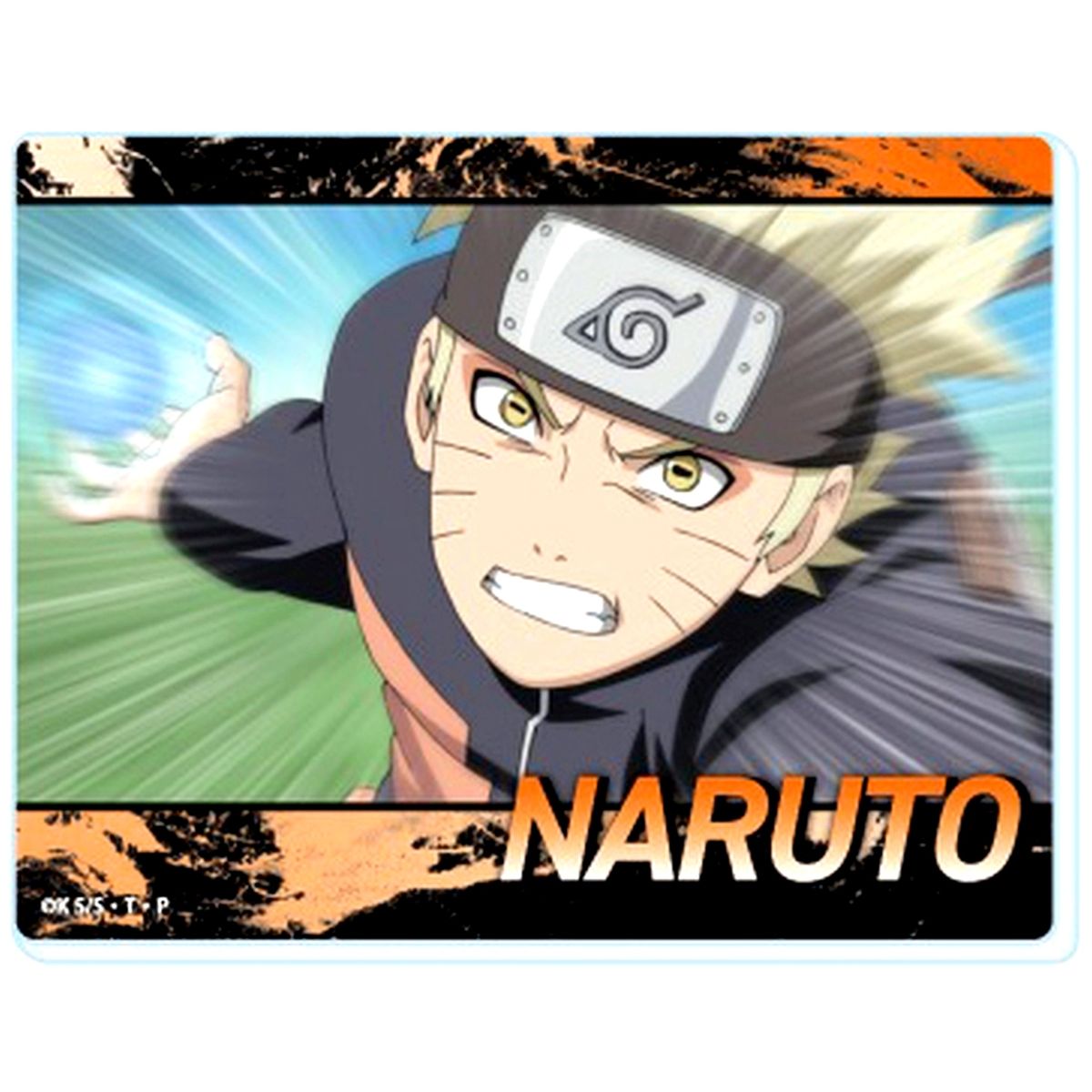Naruto Uzumaki Naruto: Shippuden Mini Acrylic Plate No.09 Set 1 Scene Shot [USED]