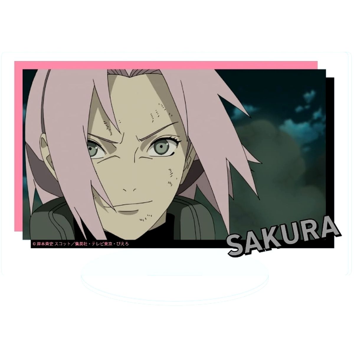 Sakura Haruno Naruto: Shippuden Scene Shot Acrylic Stand No.79 [USED]