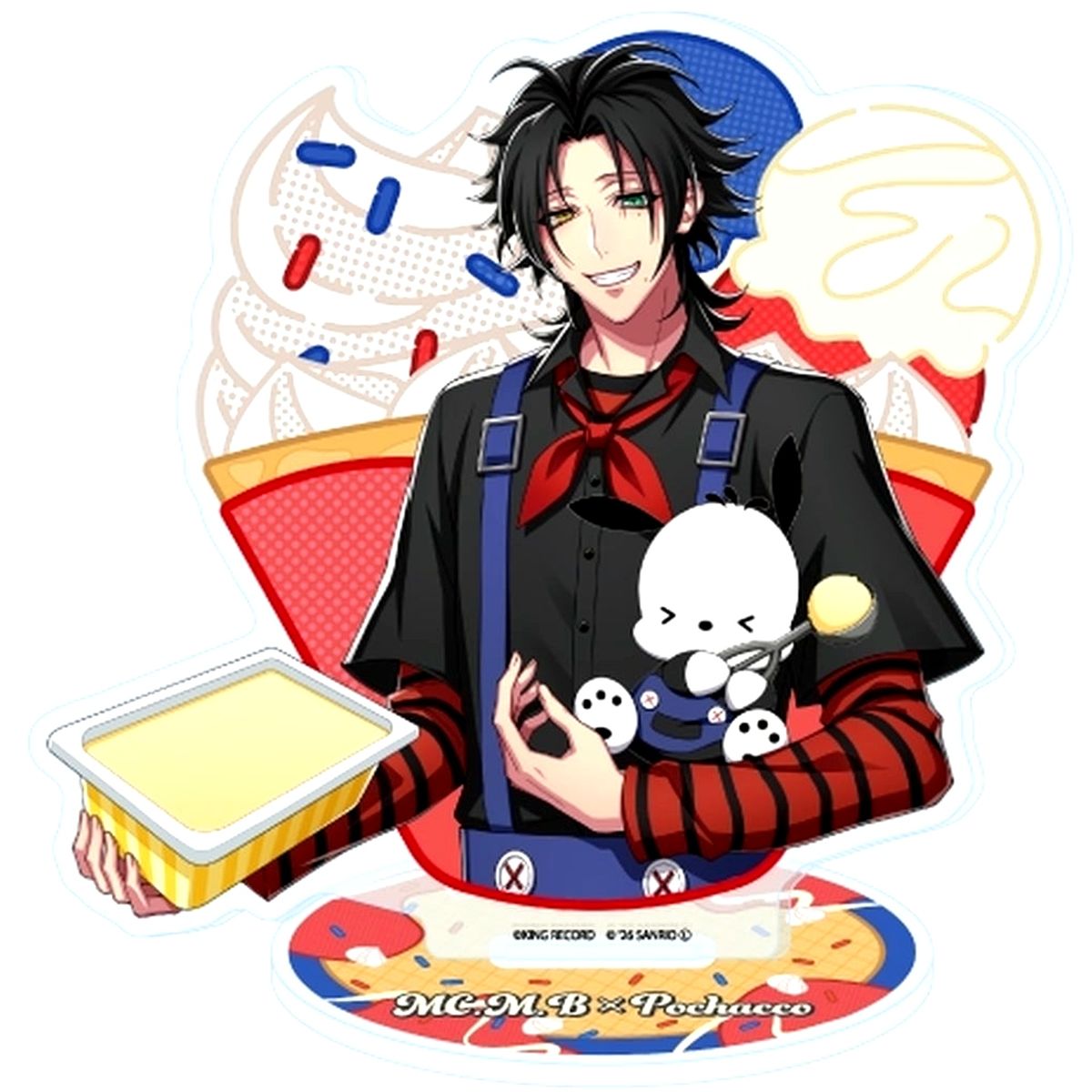 Jiro Yamada Pochacco Hypnosis Mic: Division Rap Battle Sanrio Nakayoku Edit Acrylic Stand [USED]