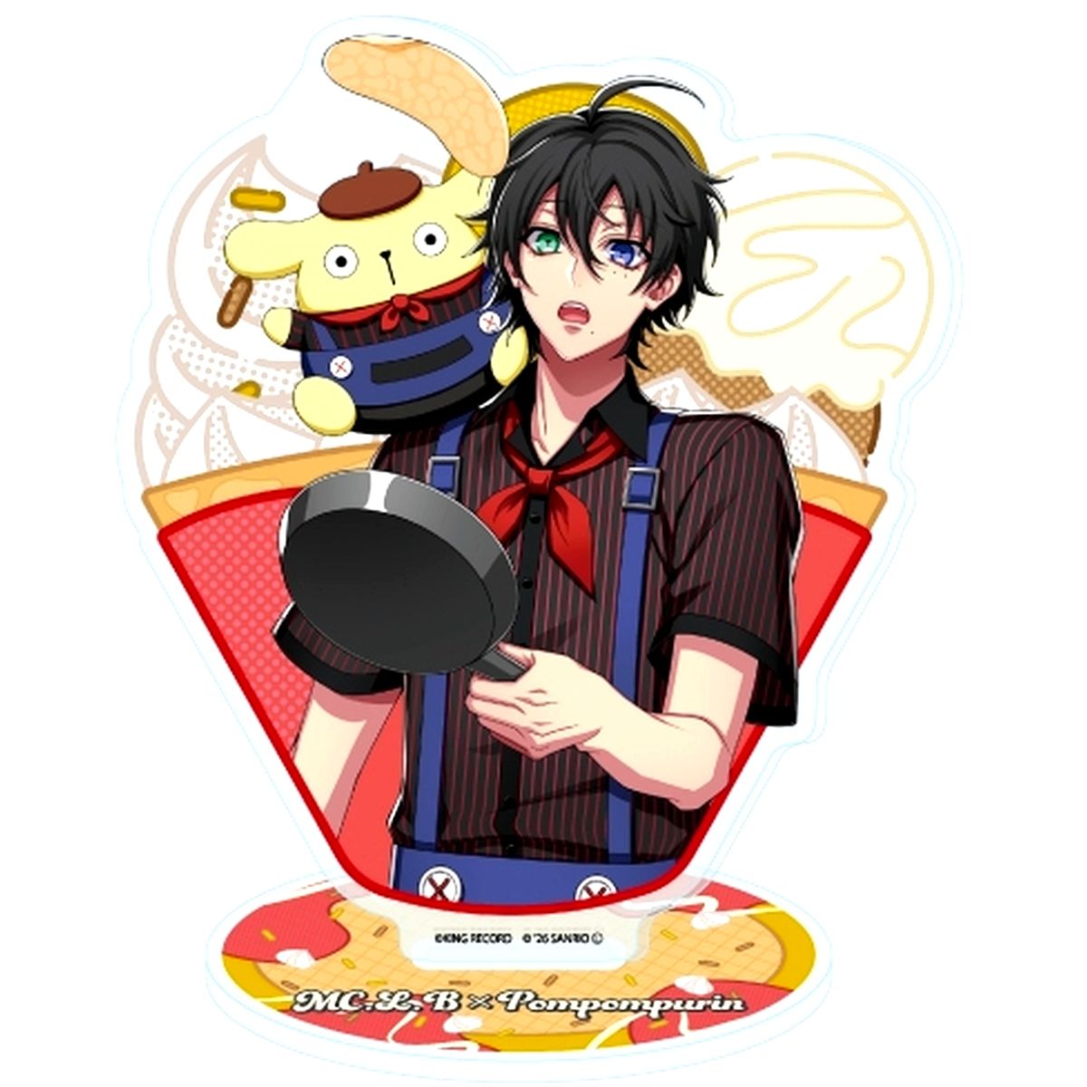 Saburo Yamada Pompompurin Hypnosis Mic: Division Rap Battle Sanrio Nakayoku Edit Acrylic Stand [USED]