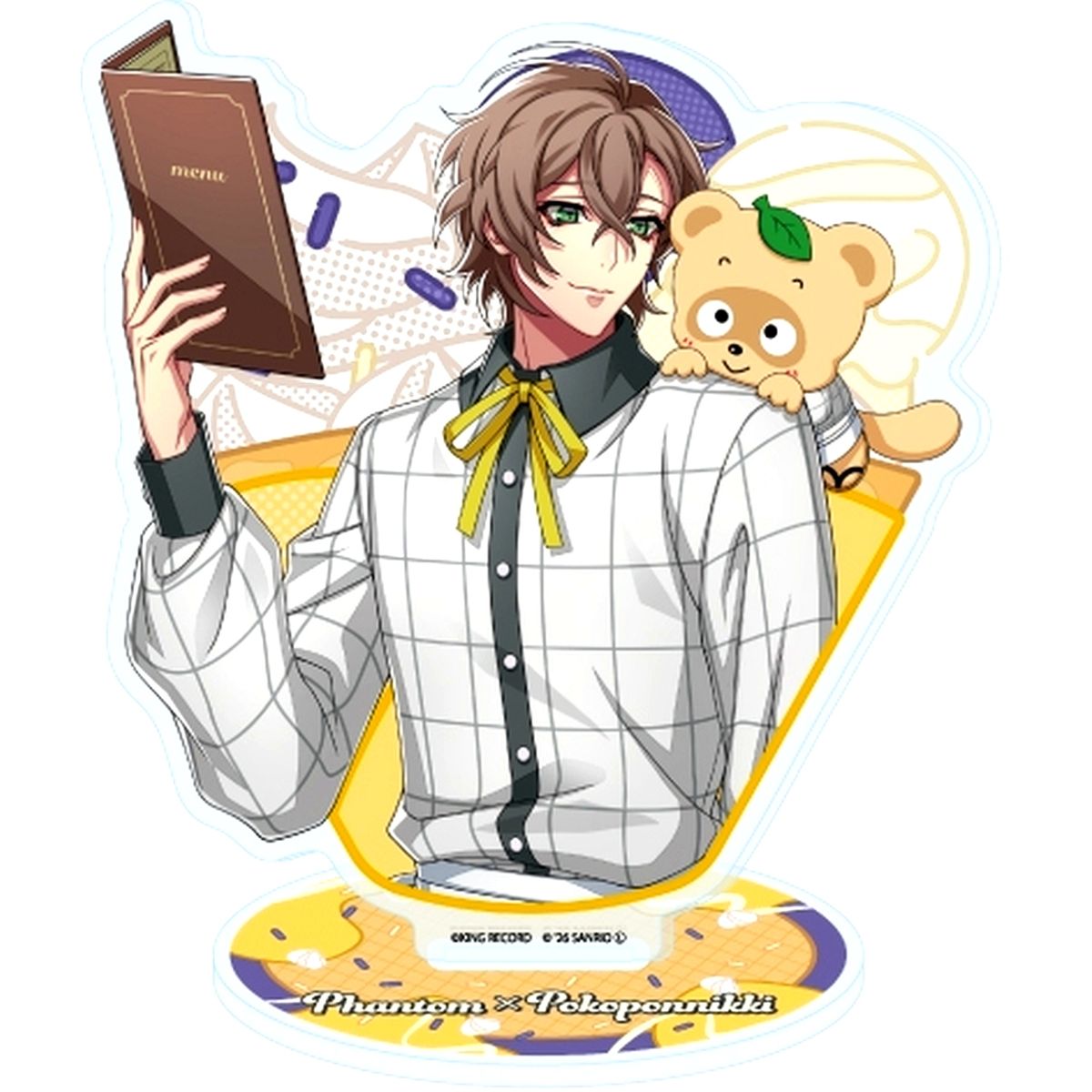 Gentaro Yumeno Pokopon Nikki Hypnosis Mic: Division Rap Battle Sanrio Nakayoku Edit Acrylic Stand [USED]
