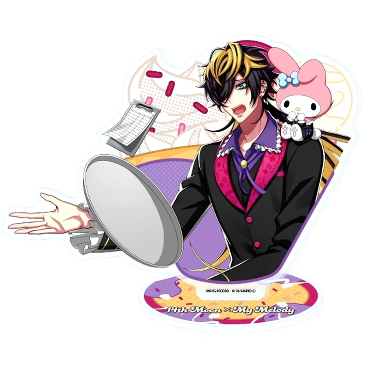 Jyushi Aimono My Melody Hypnosis Mic: Division Rap Battle Sanrio Nakayoku Edit Acrylic Stand [USED]