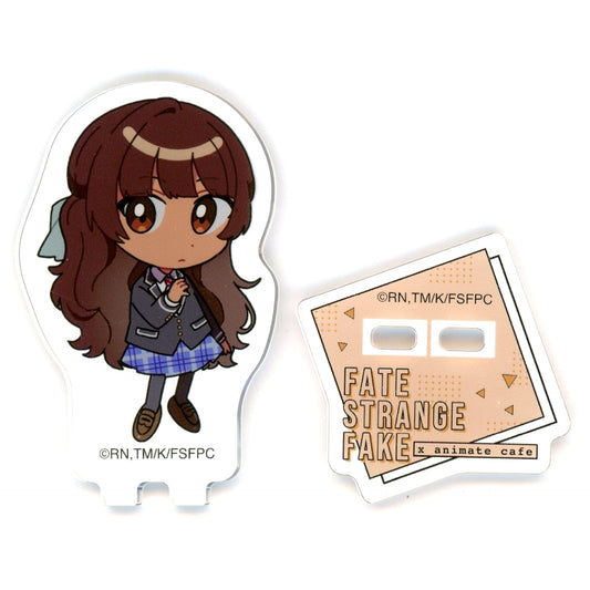Tine Chelc Acrylic Stand Fate/strange Fake x animate cafe Trading Deformed China Exclusive [USED]