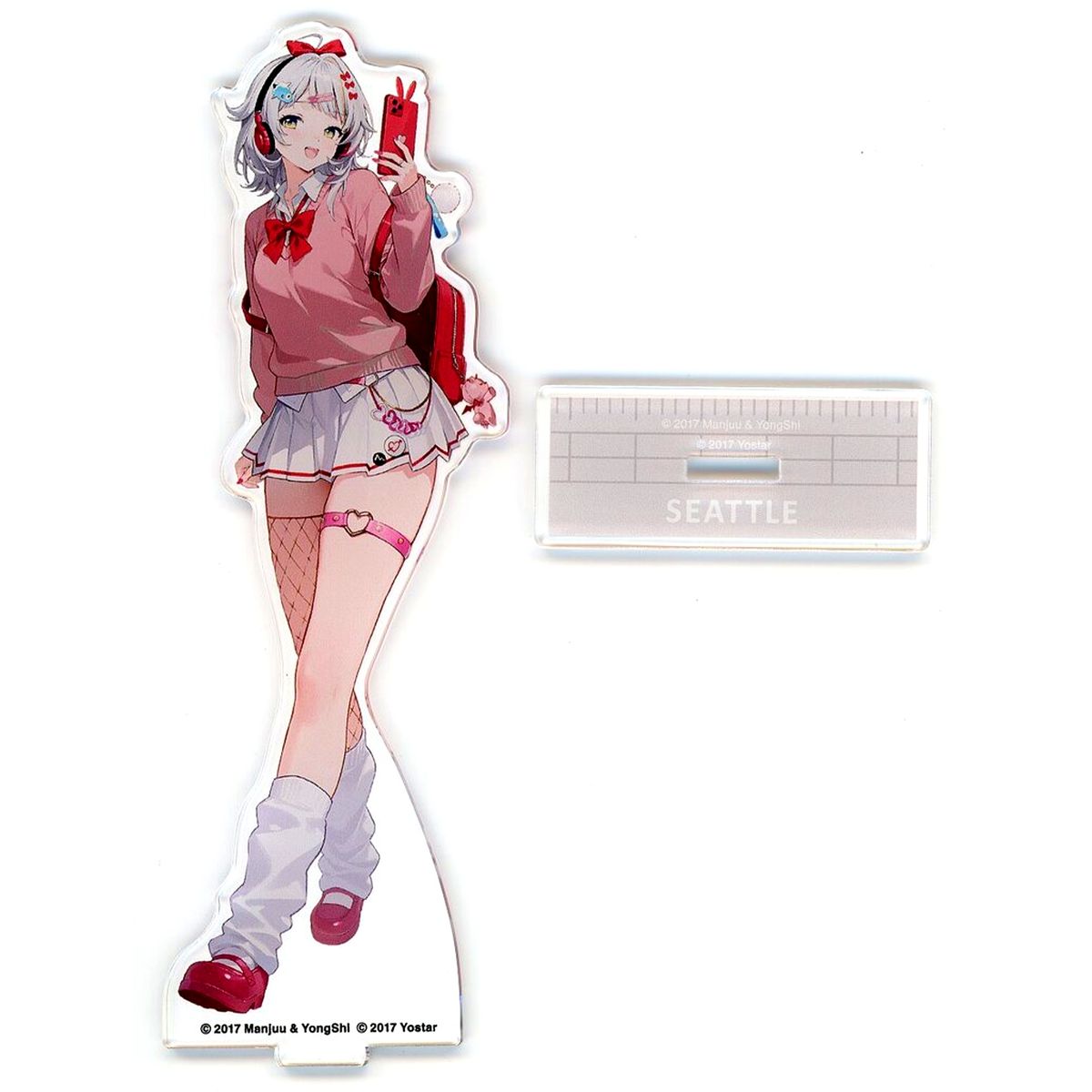 Seattle Academy Acrylic Stand Azur Lane Yostar OFFICIAL SHOP JR Akihabara Station Store Goods [USED]