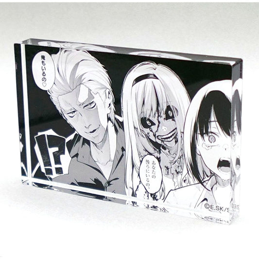 Shizuka Mimizuka, Kamui & Mary Famous Scene Acrylic Item KAMUI: He's Behind You [USED]