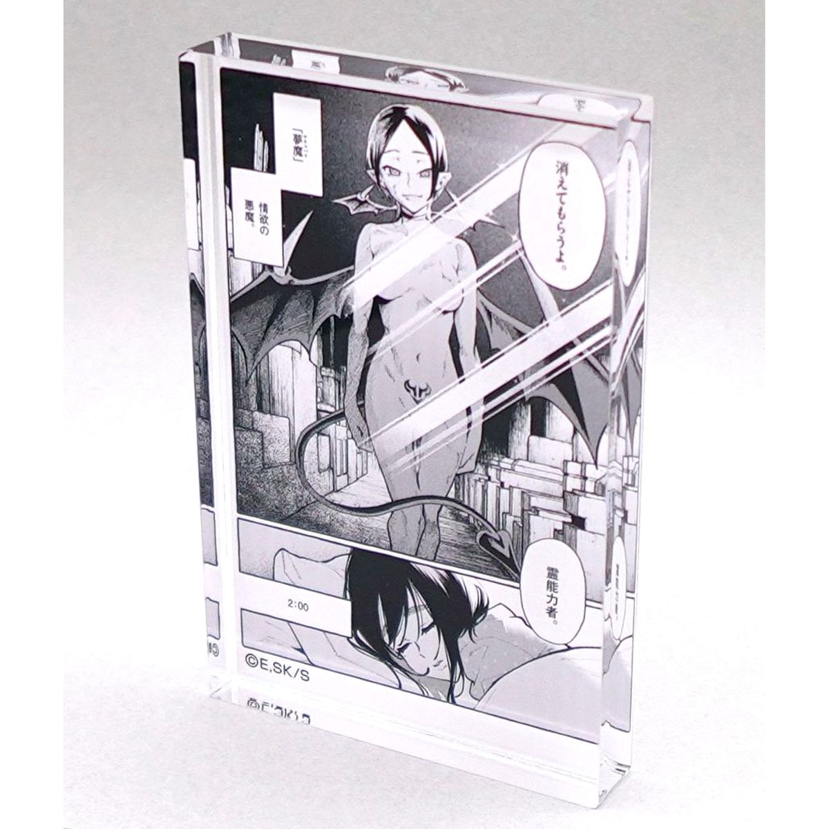 Succubus KAMUI: He's Behind You Scene Acrylic Block Collection [USED]