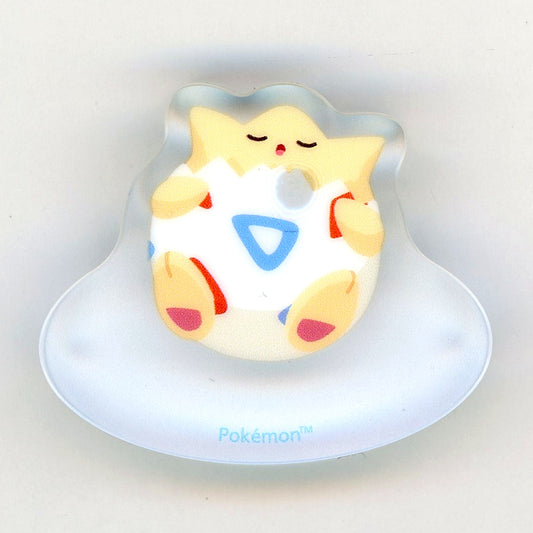 Togepi Wobbly Acrylic Block Pokemon Sleep 3rd Anniversary Find It in Yokohama Pokemon Sleeping Face Research [USED]