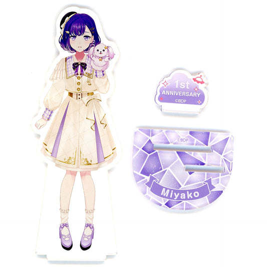Miyako Fuji Acrylic Stand BanG Dream! Mugendai Mewtype 1st Anniversary Celebration Fair [USED]