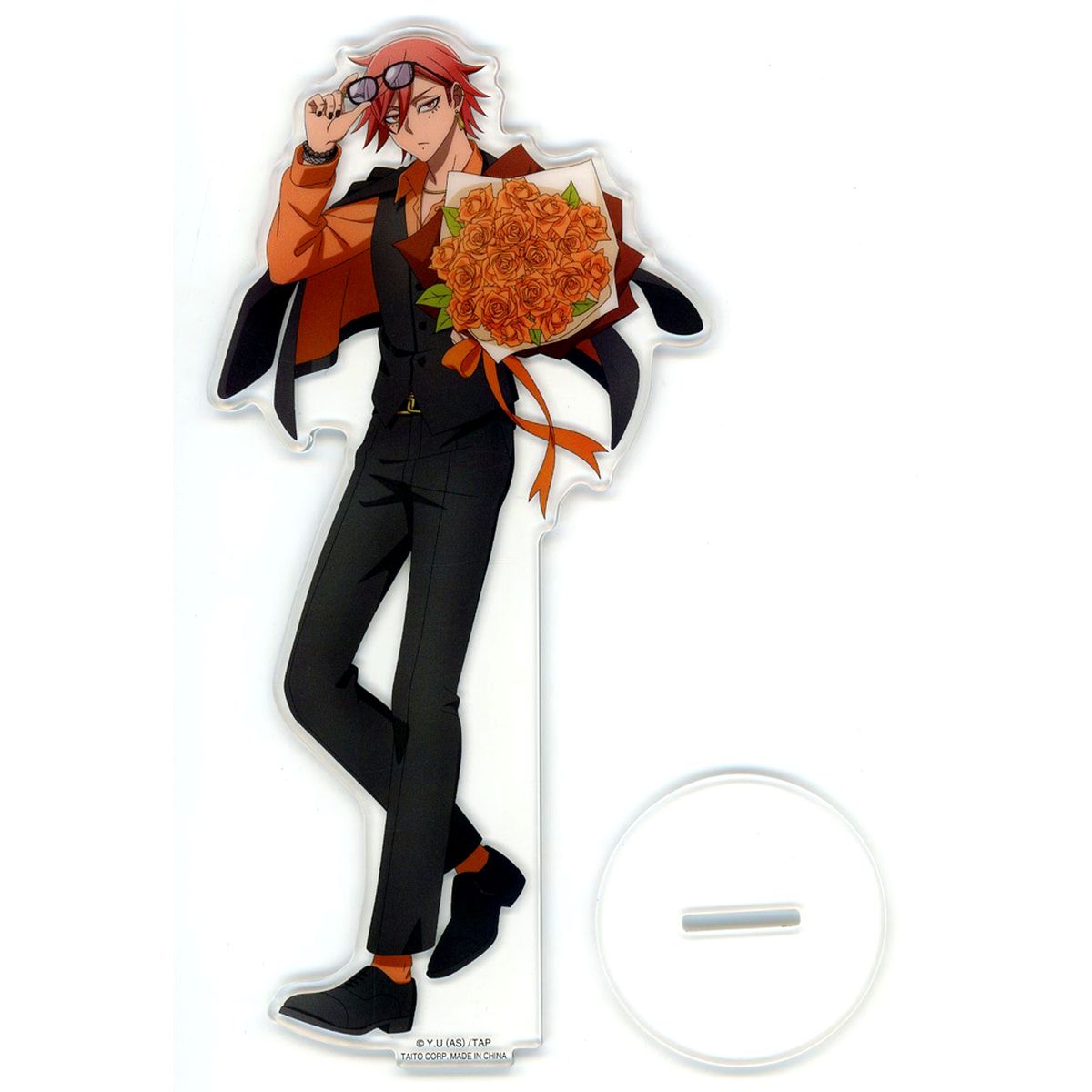 Oiranzaka Kyoya Newly Illustrated Big Clear Stand Taito Lottery TV Anime Togen Anki: Dark Demon of Paradise E Prize [USED]