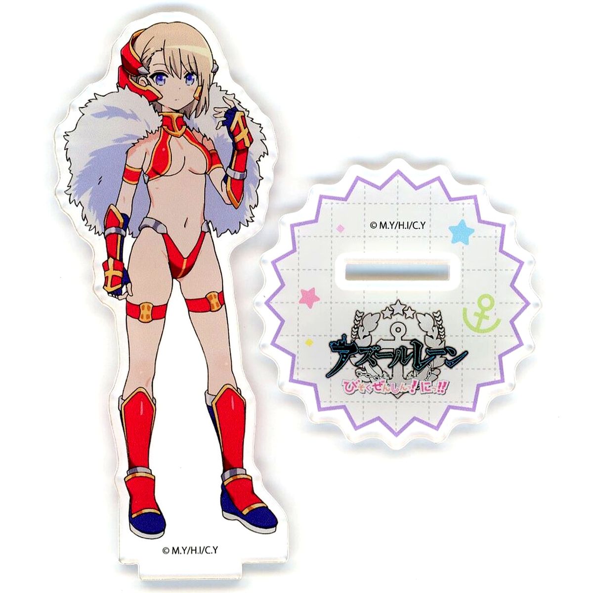 Z23 Brave ver Big Acrylic Stand Azur Lane Bisoku Zenshin! Pop up Store [USED]