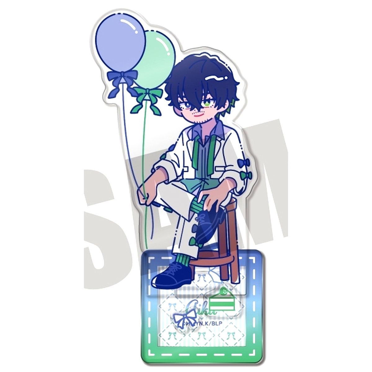 Oliver Aiku Blue Lock TV Anime Nyutoro Birthday Type A Acrylic Stand [USED]