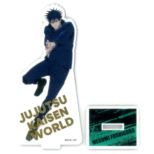 Megumi Fushiguro Jujutsu Kaisen Foil Stamped Acrylic Stand JUJUTSU KAISEN WORLD [USED]