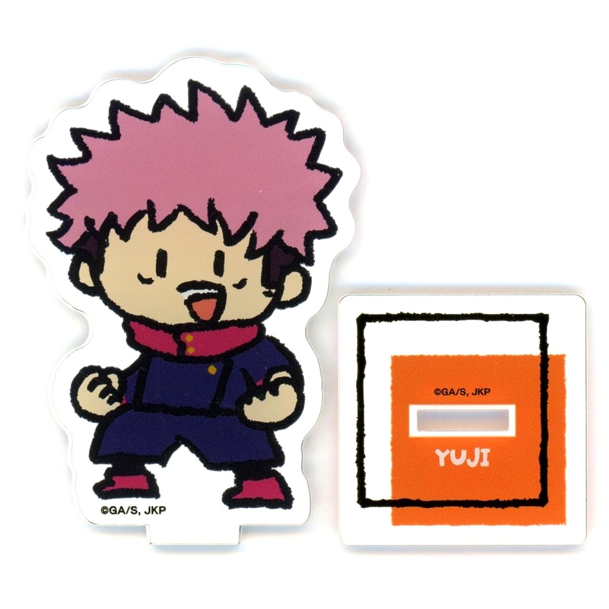 Yuji Itadori Jujutsu Kaisen Mini Character Acrylic Stand JUJUTSU KAISEN WORLD [USED]