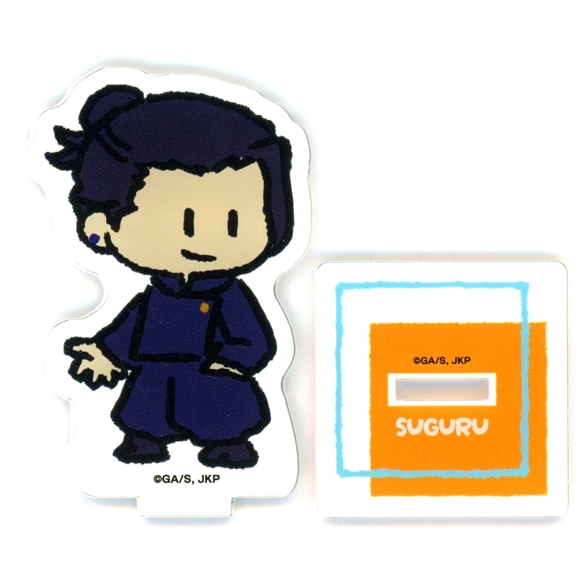 Suguru Geto Jujutsu Kaisen Mini Character Hidden Inventory / Premature Death Acrylic Stand JUJUTSU KAISEN WORLD [USED]