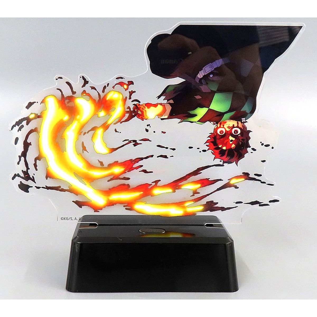 Tanjiro Kamado Demon Slayer: Kimetsu no Yaiba - The Movie: Infinity Castle Battle Scene Acrylic Stand Blu-ray/DVD Limited Edition with ufotable Exclusive Goods Bonus Items Single Item [USED]