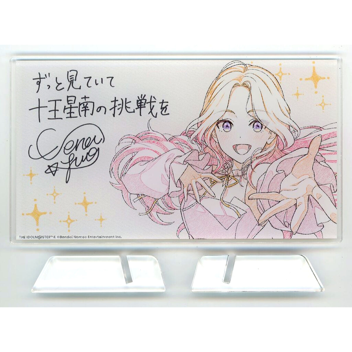 Sena Juo Square Acrylic Panel Gakuen iDOLM@STER Birthday Commemorative Set 2025 Included Item [USED]