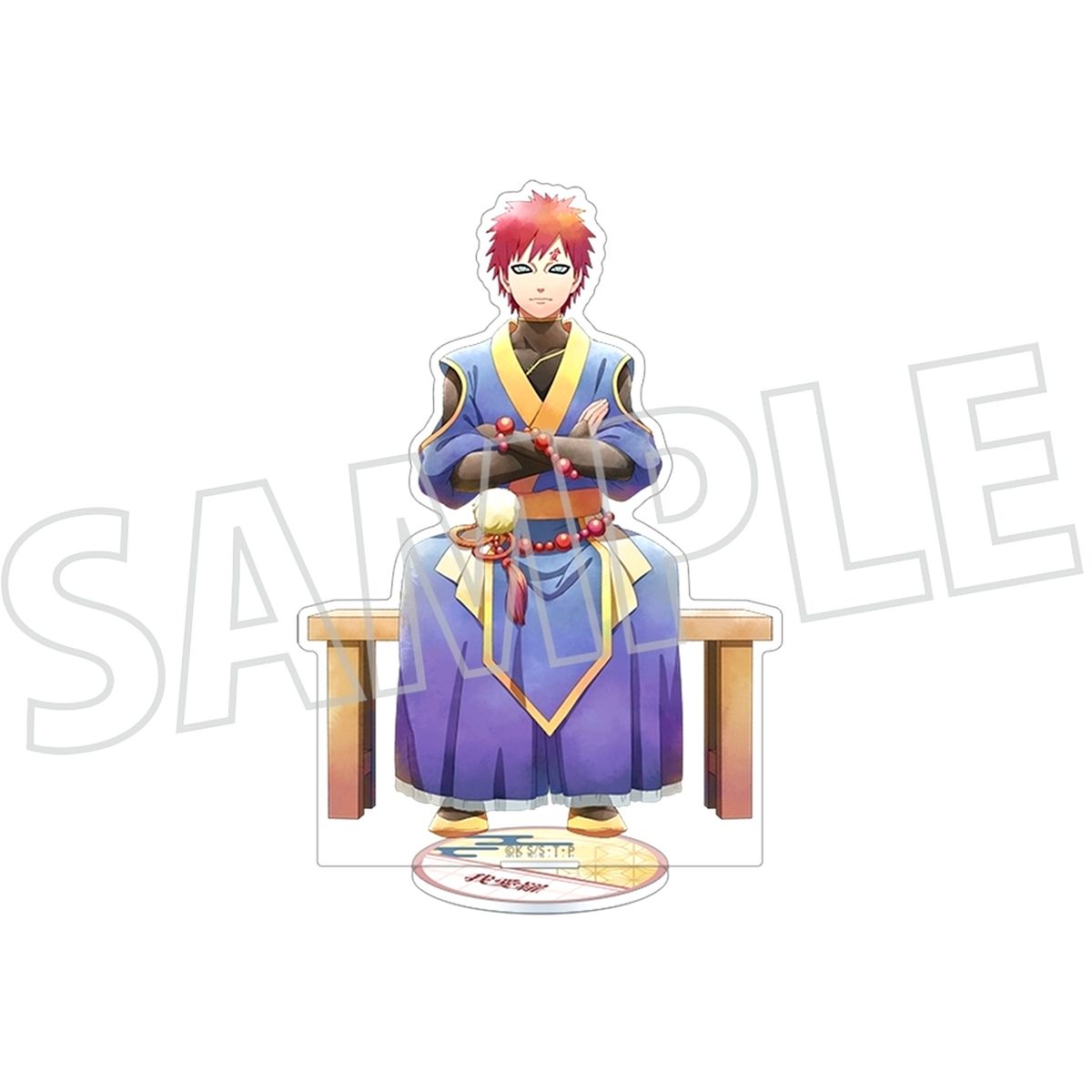 Gaara Moonlit Shinobi Acrylic Stand Naruto: Shippuden [USED]