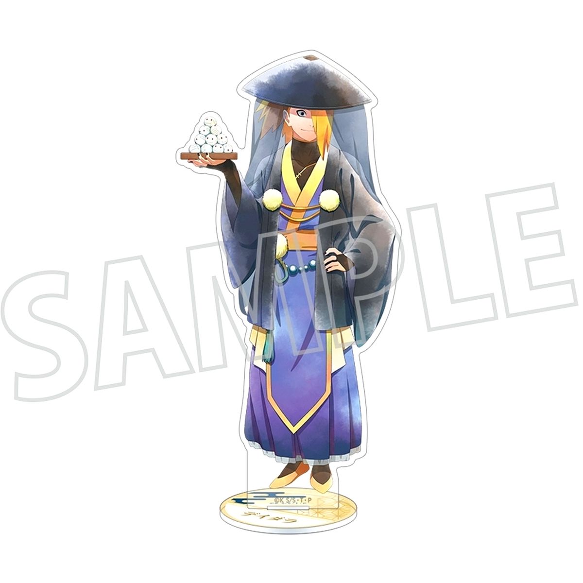 Deidara Moonlit Shinobi Acrylic Stand Naruto: Shippuden [USED]