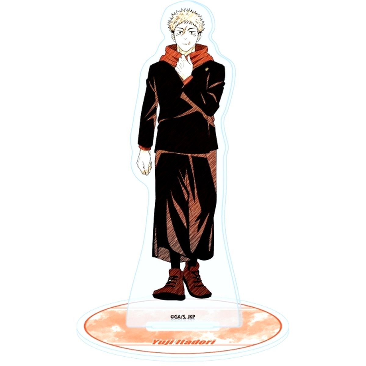 Yuji Itadori Jujutsu Kaisen Graph Art Sketch Illustration Acrylic Stand 51 [USED]