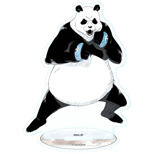 Panda Jujutsu Kaisen Graph Art Sketch Illustration Acrylic Stand 55 [USED]