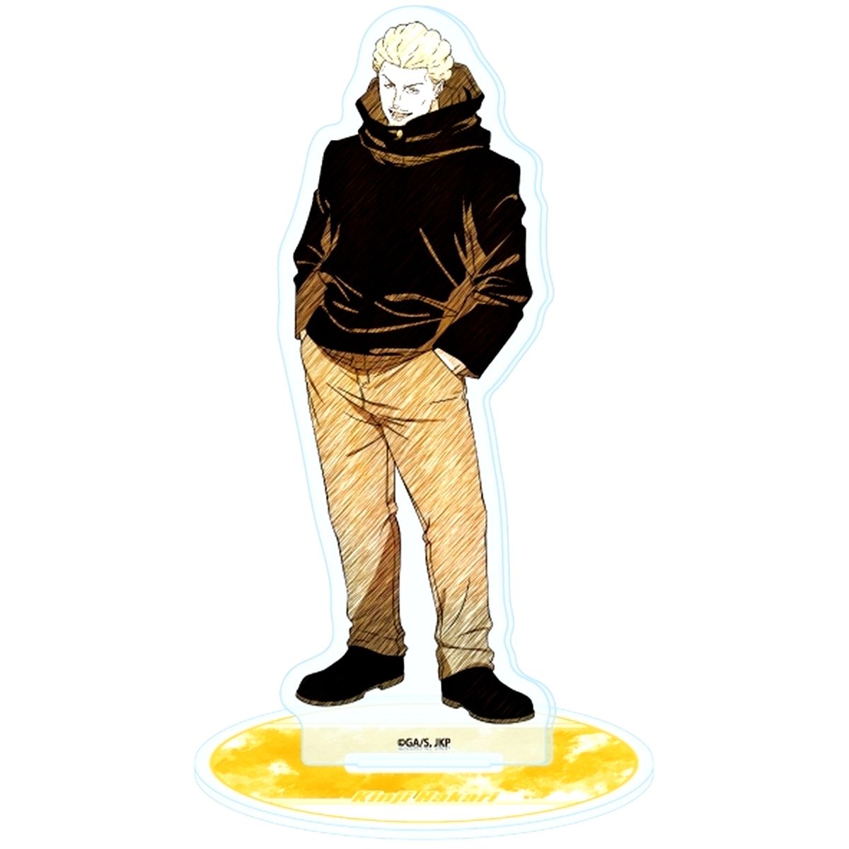Kinji Hakari Jujutsu Kaisen Graph Art Sketch Illustration Acrylic Stand 56 [USED]