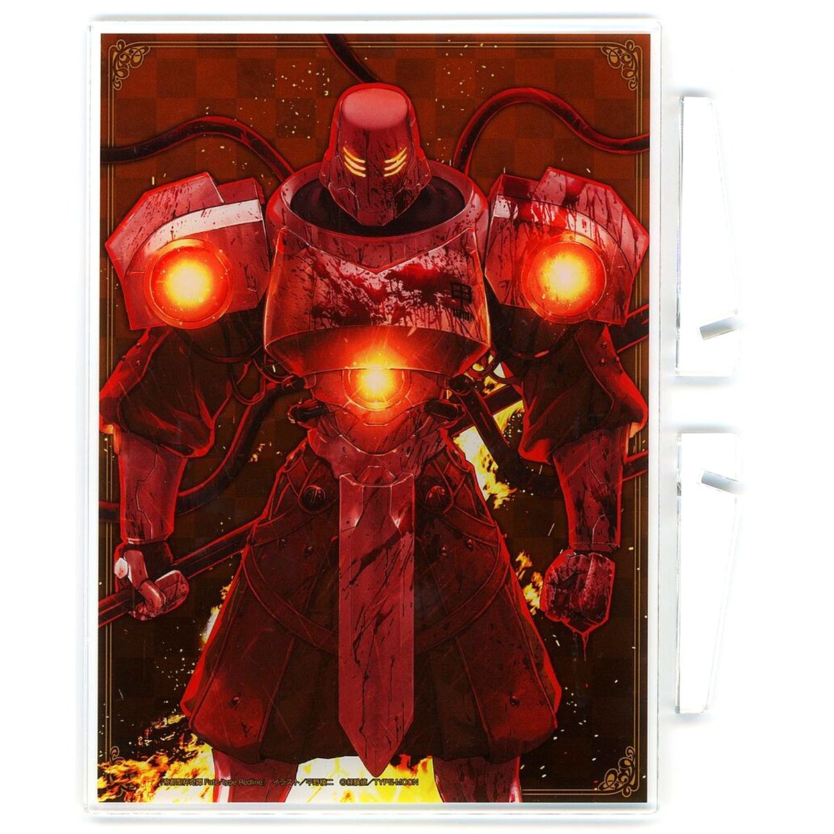 Mori Nagayoshi Teito Holy Grail Strange Tale: Fate/type Redline Acrylic Plate Only from Comic Teito Holy Grail Strange Tale: Fate/type Redline Vol.5 Animate Limited Set Bonus [USED]