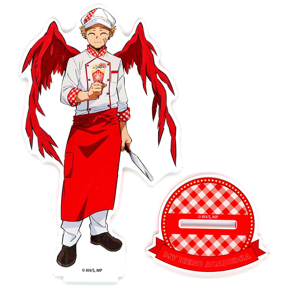 Hawks My Hero Academia x MARION CREPES Anime Acrylic Figure Stand Patissier Ver. [USED]
