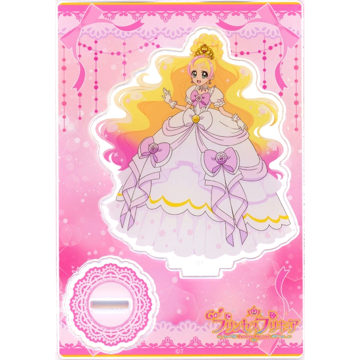 Cure Flora 10th Anniversary Memorial Acrylic Stand Vol.1 Go! Princess PreCure [USED]