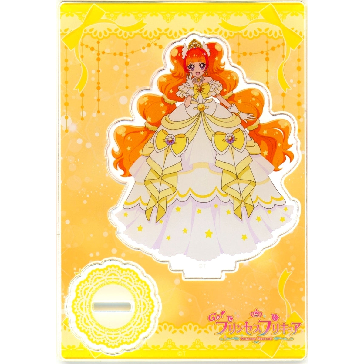 Cure Twinkle 10th Anniversary Memorial Acrylic Stand Vol.1 Go! Princess PreCure [USED]