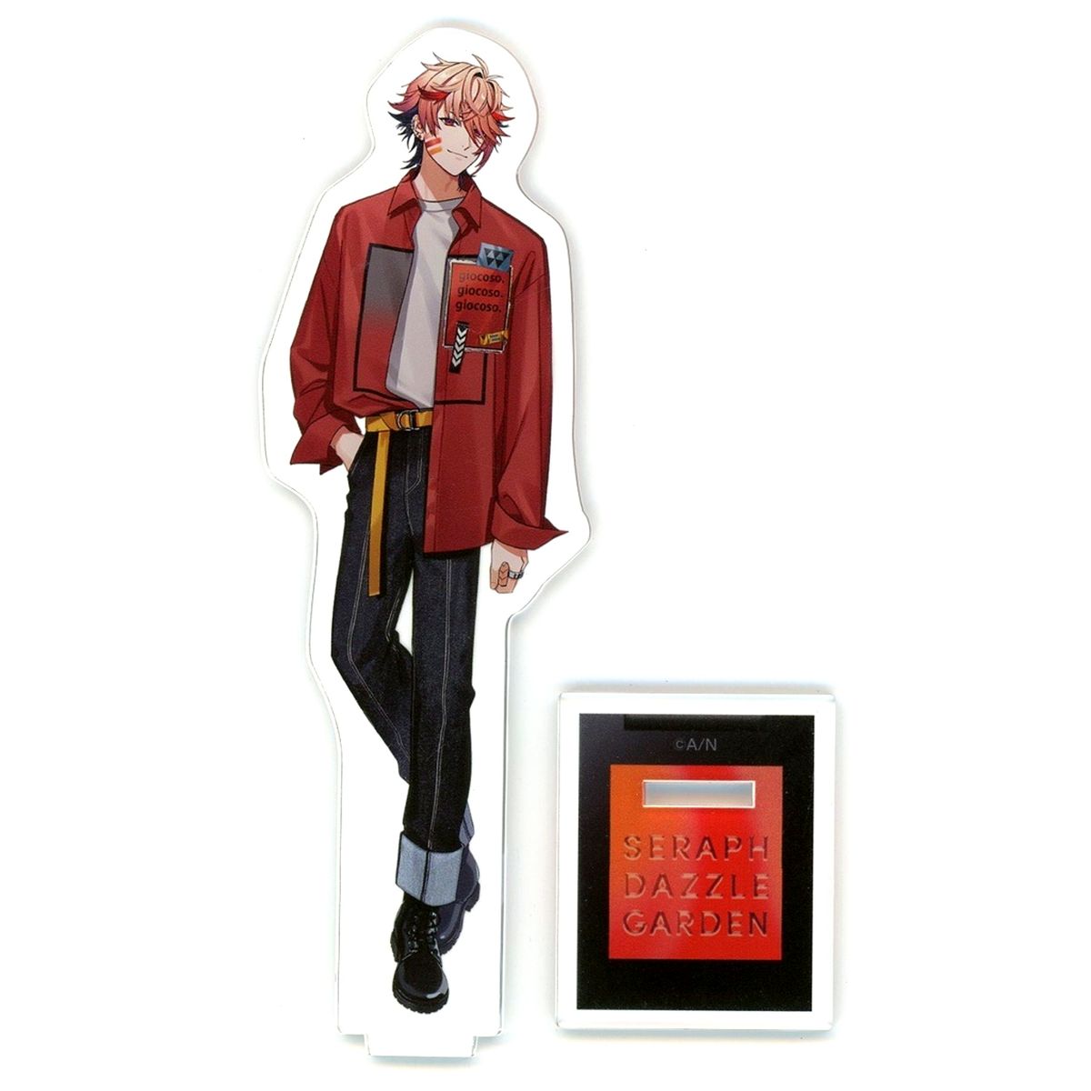 Seraph Dazzlegarden, VOLTACTION Virtual YouTuber Nijisanji Glow in the Dark Acrylic Stand 4th Anniversary [USED]