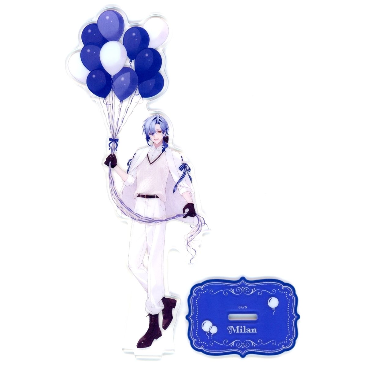 Milan Kestrel Virtual YouTuber Nijisanji Acrylic Stand Fluffy Balloon [USED]